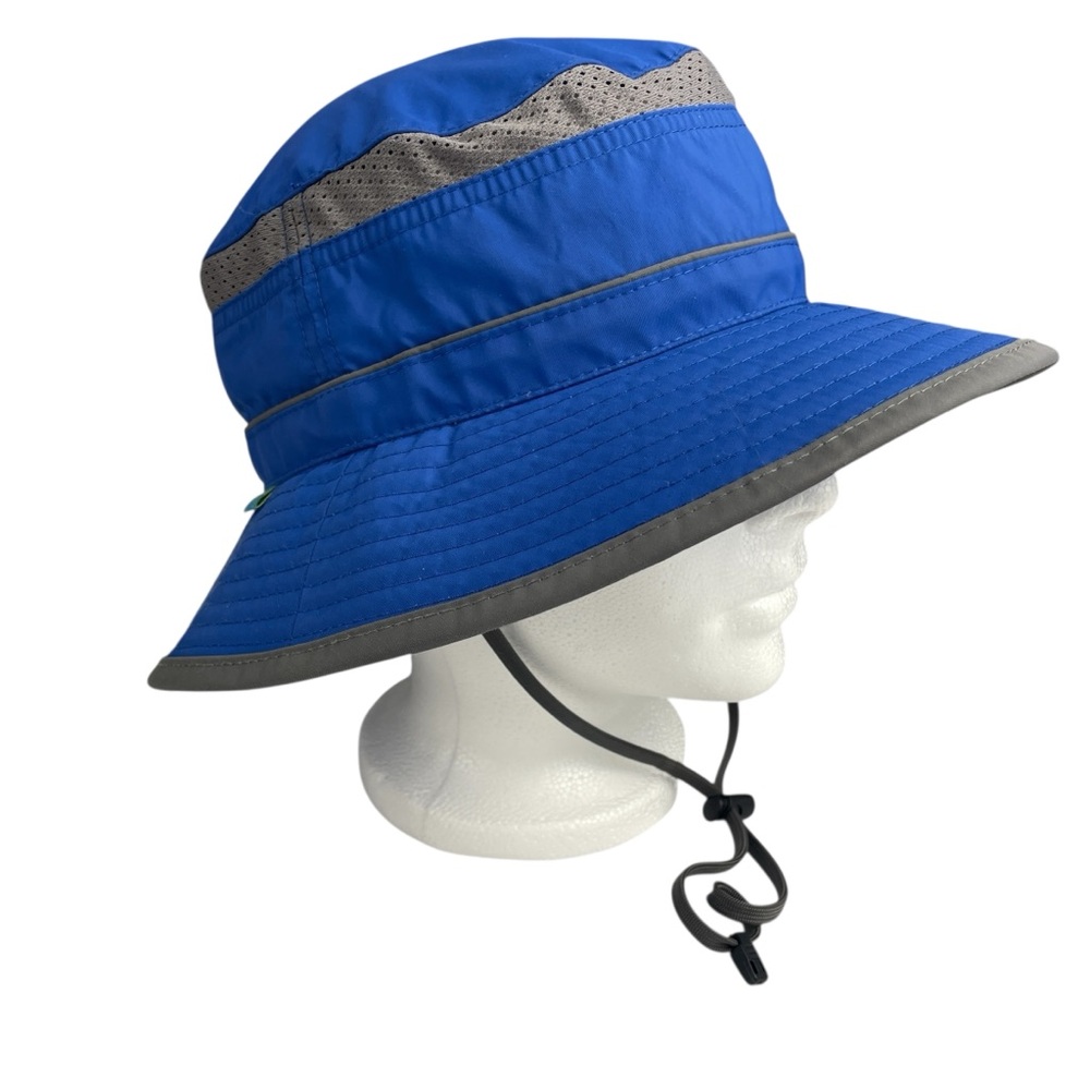 Sunday Afternoons Kids Blue Bucket Sun Hat Size Large (5-12yrs)